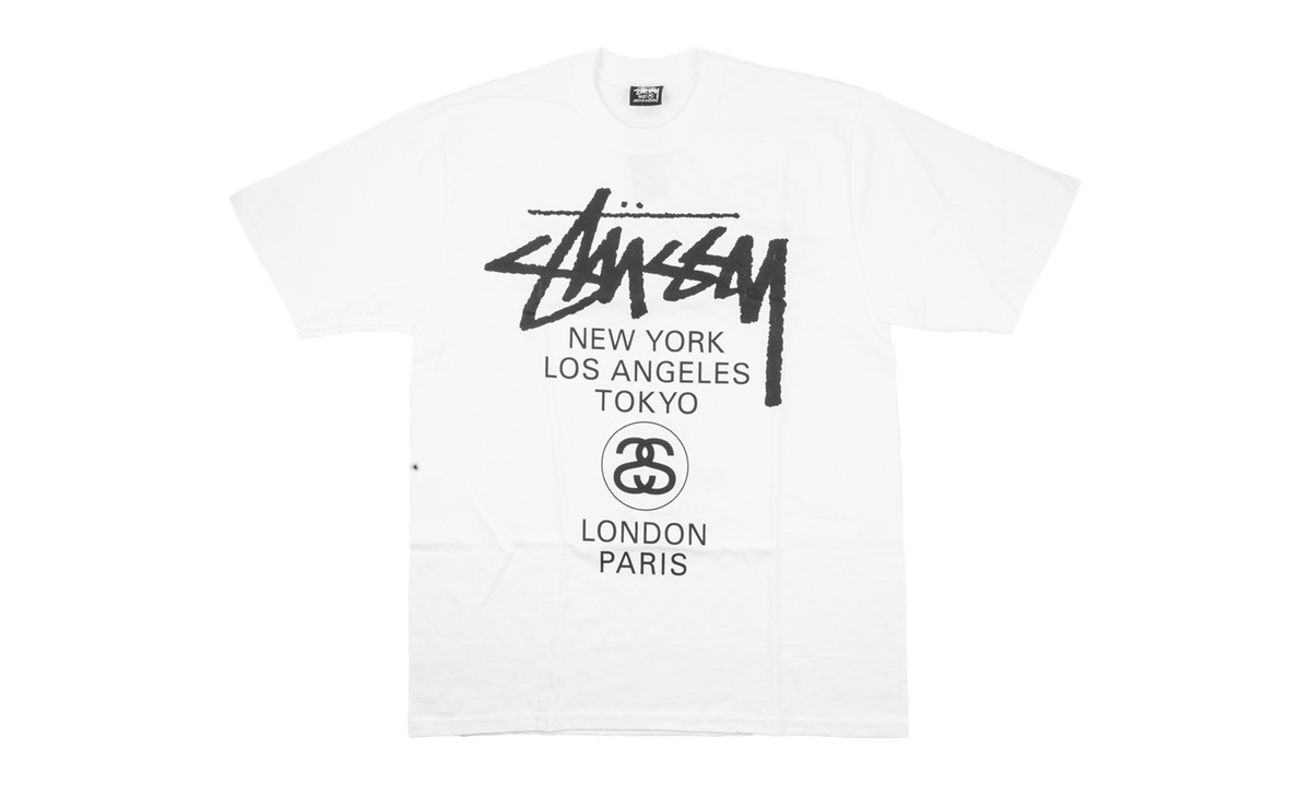 World Tour Tee "White" STUS309