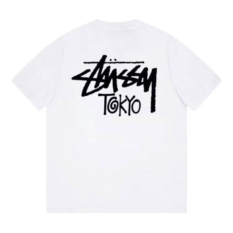 Stussy Stock Tokyo Tee White