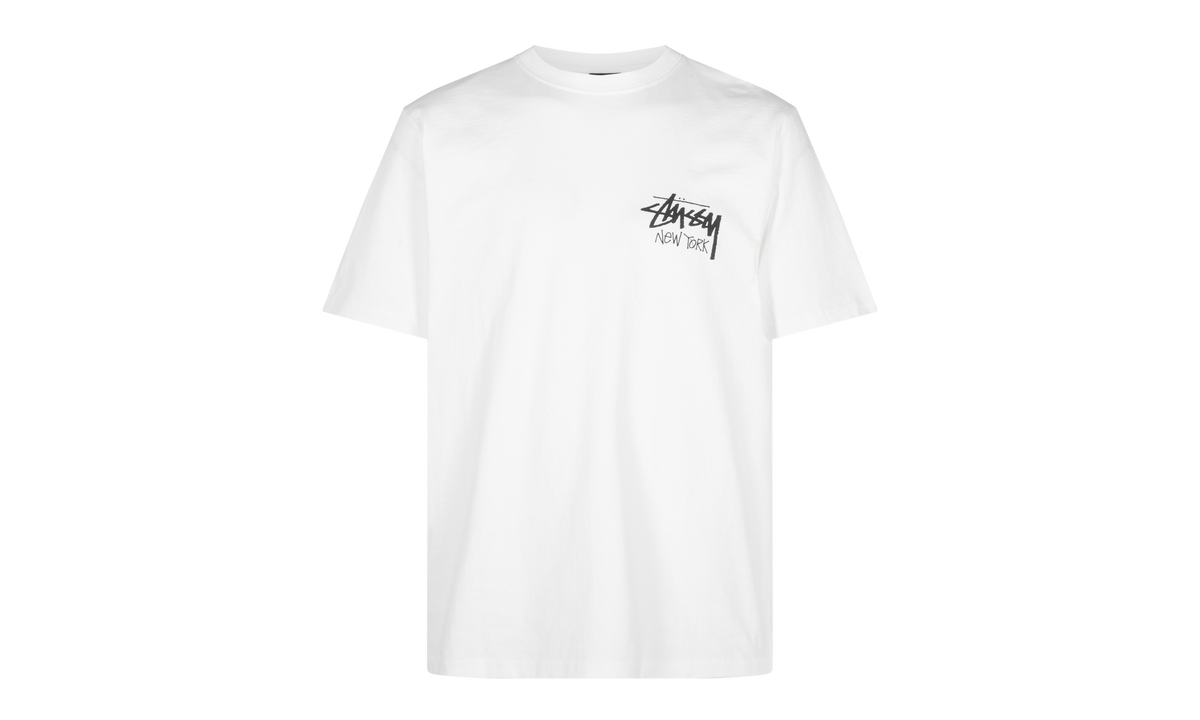 BASIC STÜSSY TEE "New York Exclusive - White" STUS05