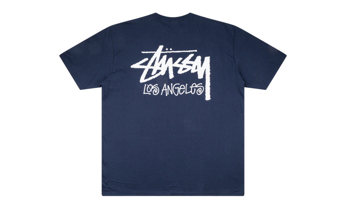 BASIC STÜSSY TEE "Los Angeles Exclusive - Navy" STUS41