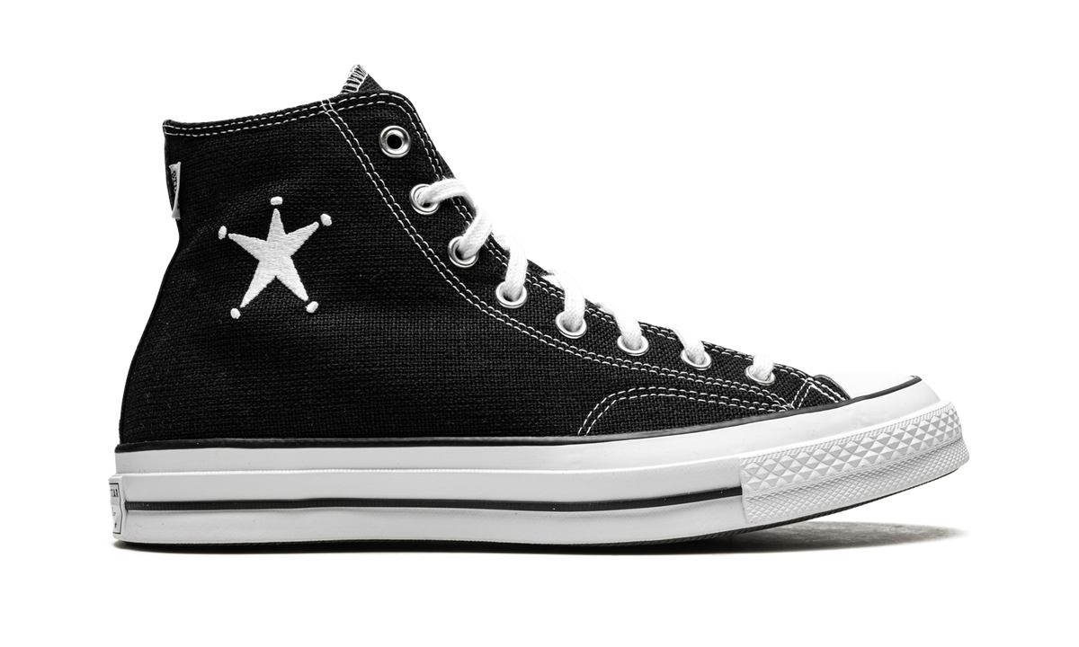 Chuck Taylor All Star 70 Hi "Stussy Black" A01765C