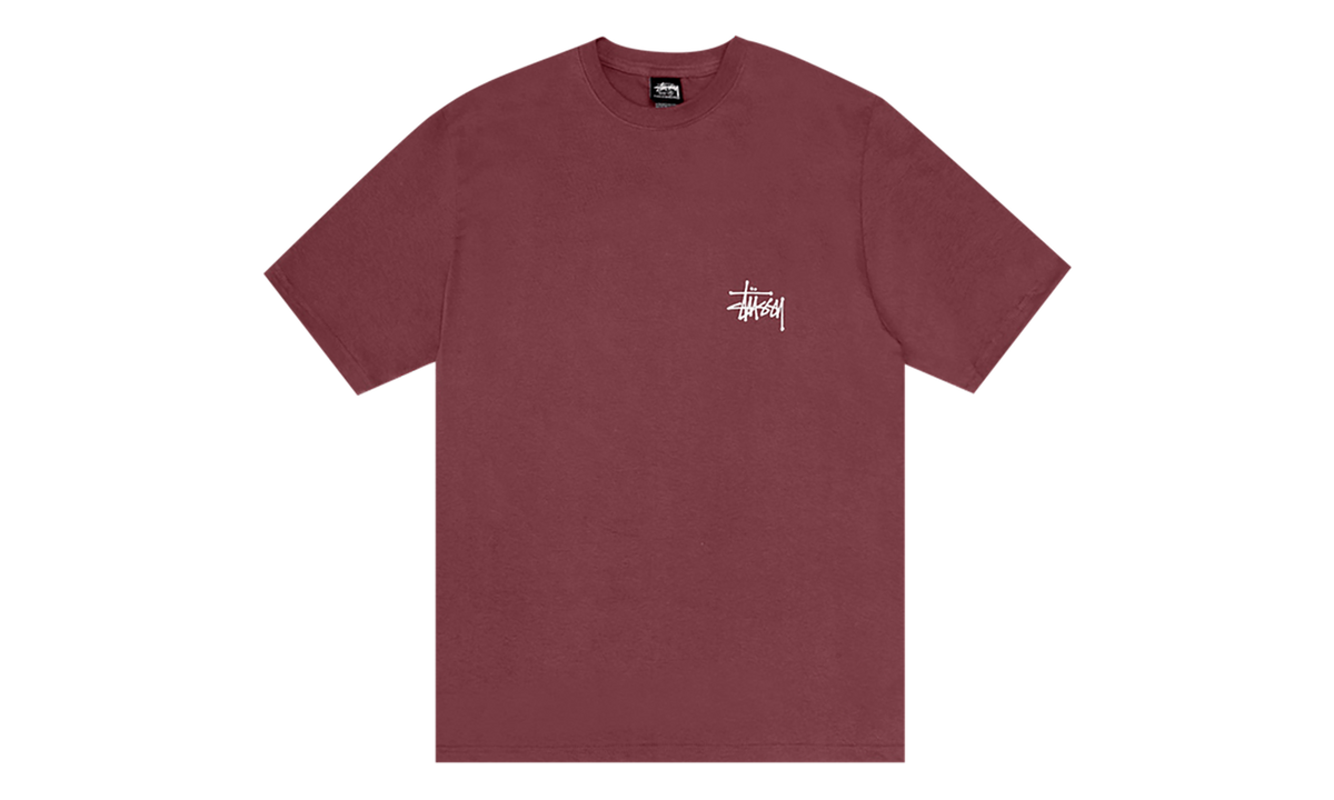 Basic Tee "Oxblood" STUS415