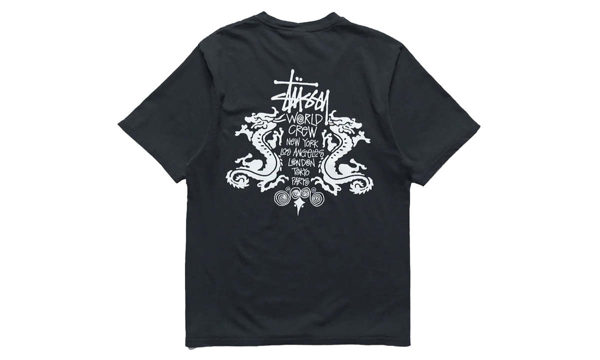 Double Dragon Pigment Dyed Tee "Black" STUS50