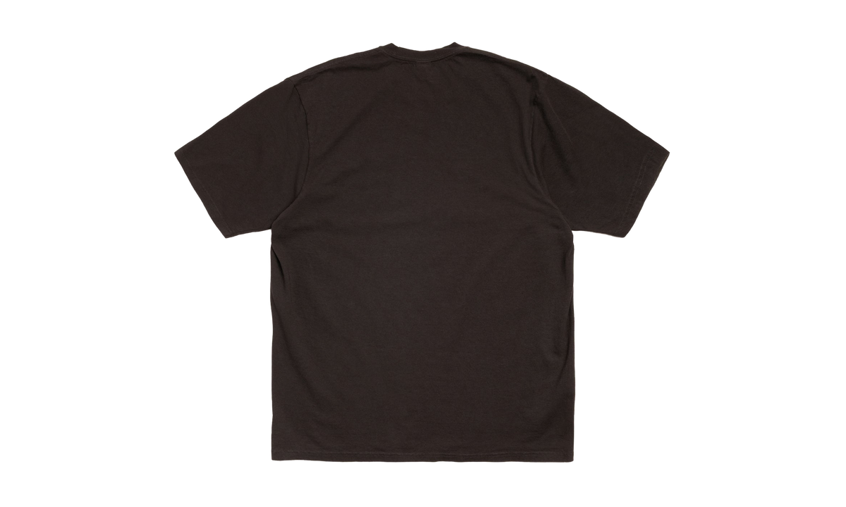 STRETCH TEE PIGMENT DYED "Faded Black" STUS259