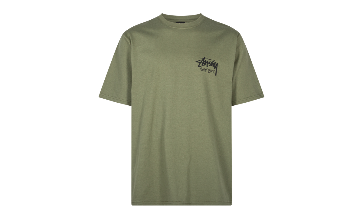 BASIC STÜSSY TEE "New York Exclusive - Olive" STUS03